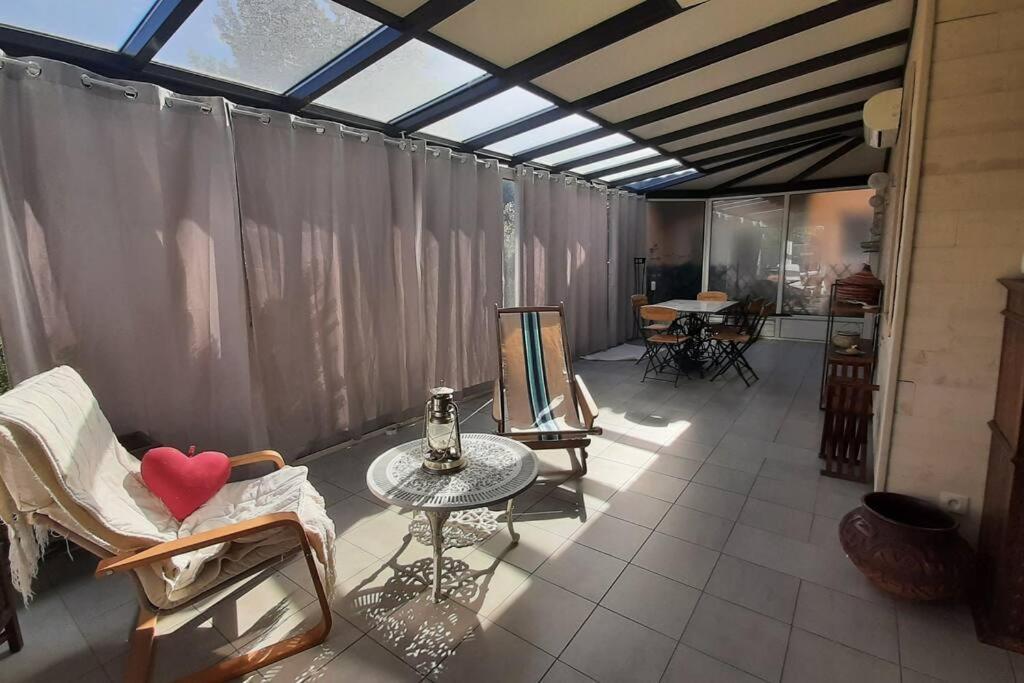 La Maison Bleue De Doudou - Coeur De Village Castéra-Verduzan Kültér fotó